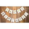 Set 20 baloane 30cm, Banner Happy Birthday Alb 12 x 17 cm - imagine 4