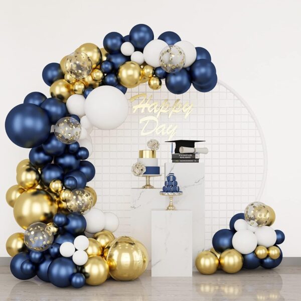 Set baloane si decoratiuni petrecere arcada, 901, 82 buc, Ropet - imagine 3