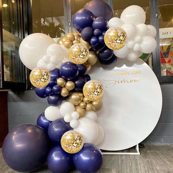 Set baloane si decoratiuni petrecere arcada, 901, 82 buc, Ropet - imagine 5