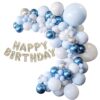 Set baloane si decoratiuni petrecere Happy Birthday, 761, 86 buc, Ropet