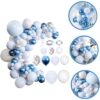 Set baloane si decoratiuni petrecere Happy Birthday, 761, 86 buc, Ropet - imagine 4