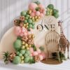 Set baloane si decoratiuni petrecere Happy Birthday, 749, 90 buc, Ropet - imagine 3