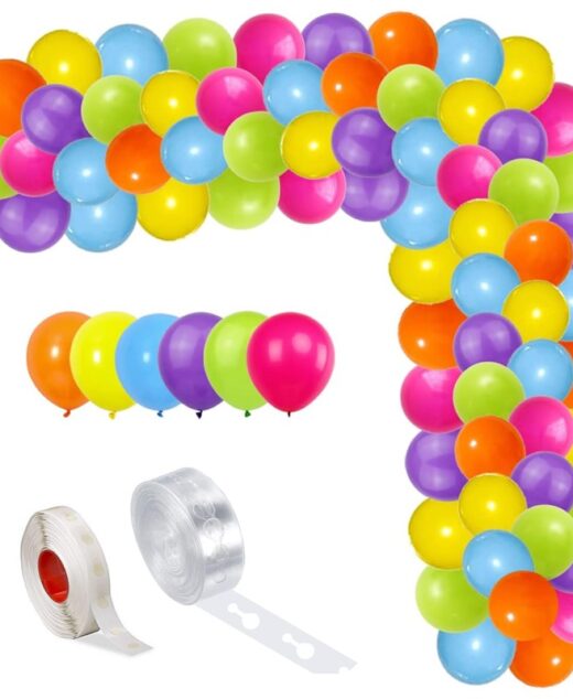 Set aranjament baloane pentru arcada, 150 buc, multicolor