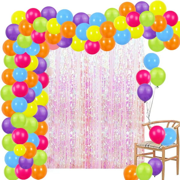 Set aranjament baloane pentru arcada, 150 buc, multicolor - imagine 5