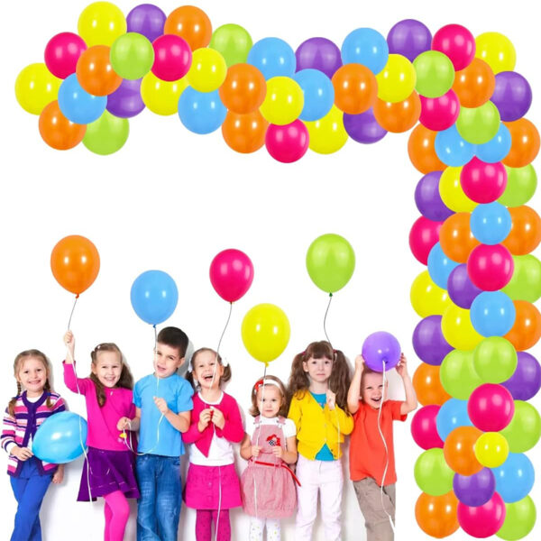 Set aranjament baloane pentru arcada, 150 buc, multicolor - imagine 7