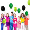 Set aranjament baloane pentru arcada, ghirlanda Happy Birthday, 115 buc, negru si verde - imagine 7