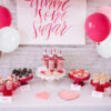 Set aranjament baloane pentru arcada, 150 buc, roz si alb - imagine 7