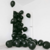 Set 100 baloane latex, Negru, 30cm, Ropet - imagine 3