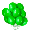 Set 10 baloane latex, Verde, 30cm, Ropet