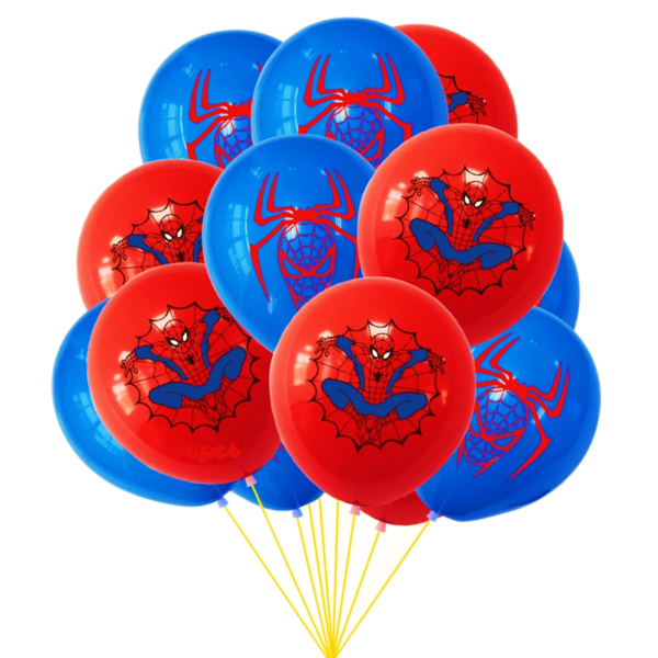Set 26 baloane latex, imprimeu color Spiderman, 30cm, Ropet