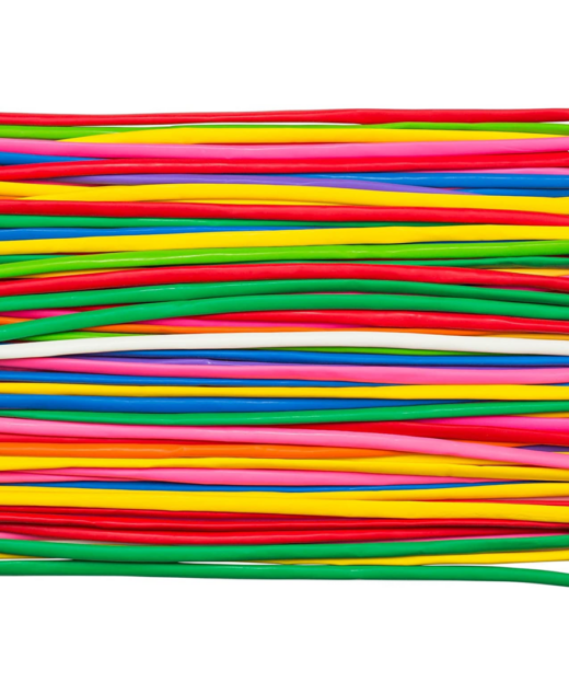 Set 1000 baloane colorate pentru modelaj, latex, Big Pack, Ropet