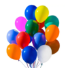 Set 50 baloane latex, Multicolor, 23cm, Ropet