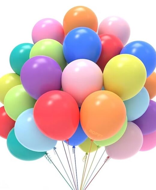 Set 50 baloane latex, pastel, 25cm, Ropet