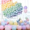 Set 25 baloane latex, pastel, 25cm, Ropet - imagine 4