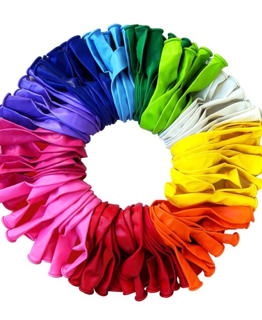 Set 200 baloane petrecere, Ropet, Latex, Multicolor