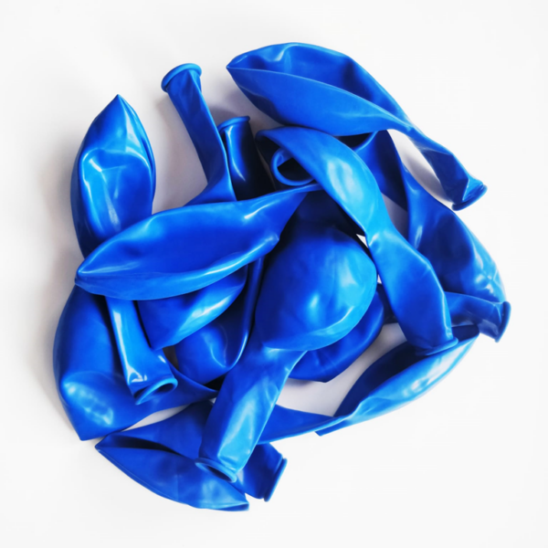 Set 100 baloane latex, Albastru, 30cm, Ropet - imagine 2