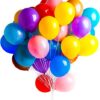 Set 10 baloane latex, Multicolor, 30cm, Ropet
