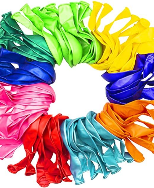 Set 50 baloane latex, Multicolor, 30cm, Ropet