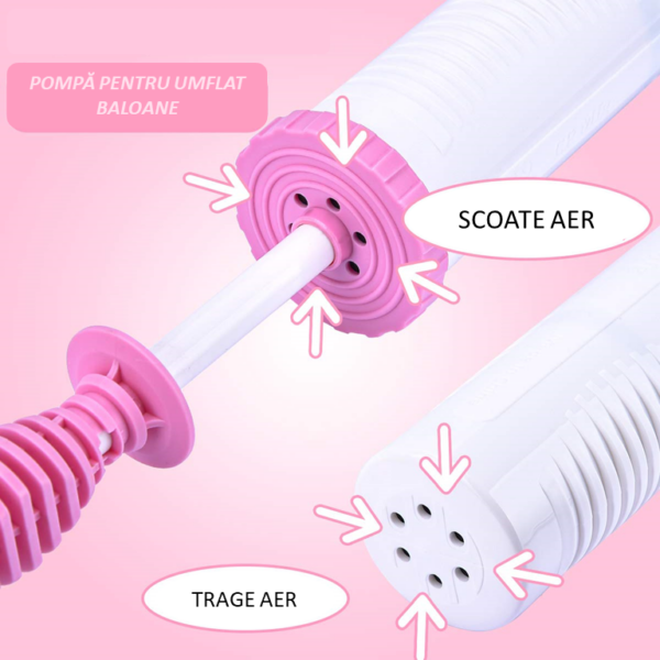 Pompa pentru umflat baloane, 9063, Ropet - imagine 2
