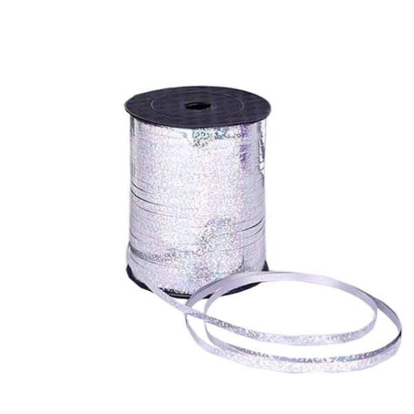 Rafie pentru baloane, Argintiu, 5mm x 225m, Ropet