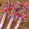 Tun confetti colorate, 30cm - imagine 5