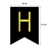 Set 20 baloane 30cm, Banner Happy Birthday Alb 12 x 17 cm - imagine 5