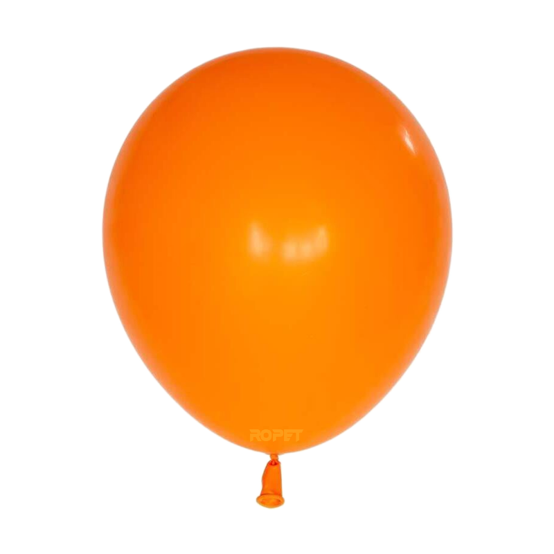 Balon latex, Portocaliu, 30cm, Ropet